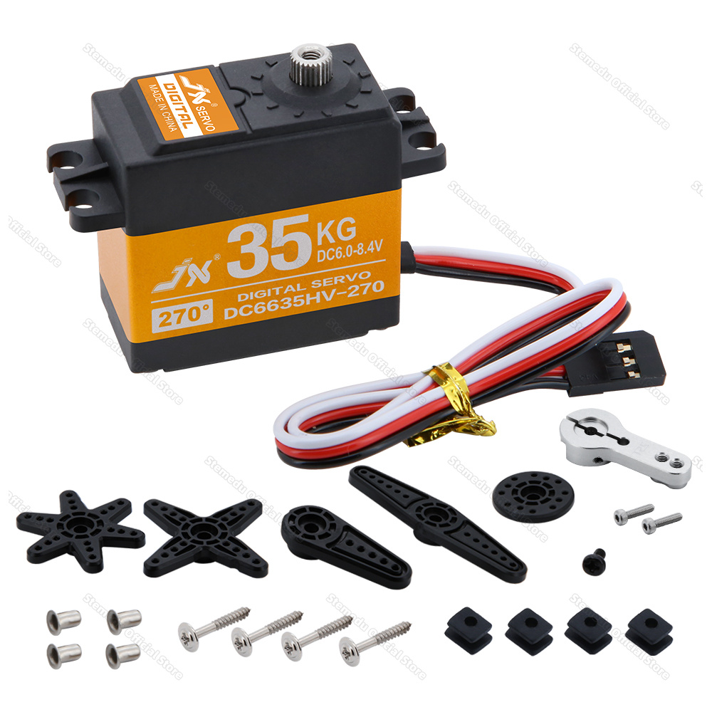 Rc Helicopter Motor - เจเอ็กซ์ เซอร์โว DC6635HV แรงบิด 35 กก.