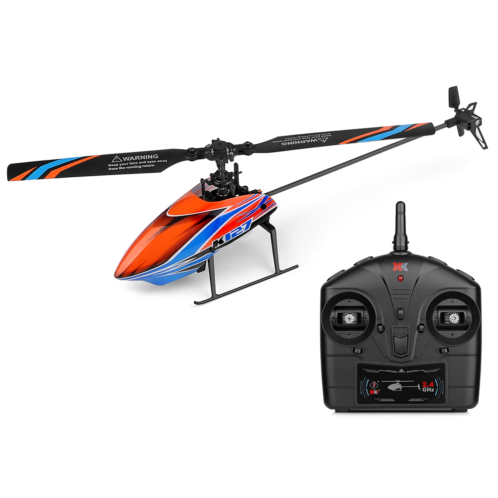 WLtoys XK K127 2.4G 4CH 6-Aixs - Rc Helicopter Nitro บทวิจารณ์และราคา