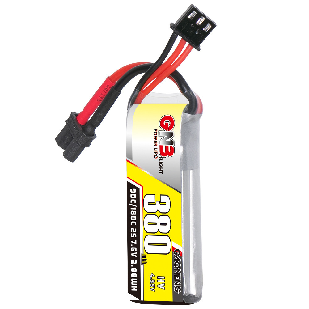 GNB 2S 7.6V 380mAh 90C/180C แบ - Rc Helicopter Coaxial บทวิจารณ์และราคา