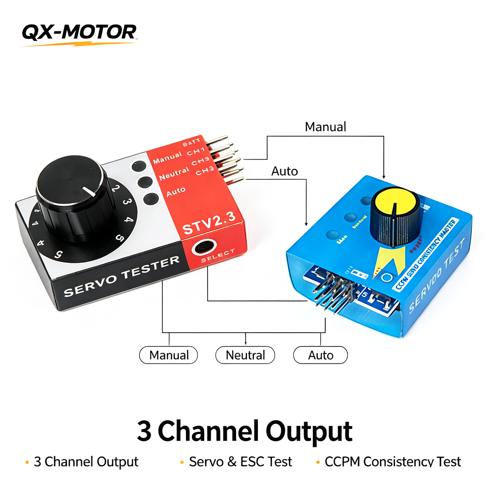 เครื่องทดสอบเซอร์โว RC แบบ 3 ช - Rc Helicopter Motor บทวิจารณ์และราคา